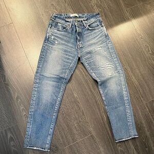 Moussy Vintage Straight Cropped Jeans Size 26 $150
